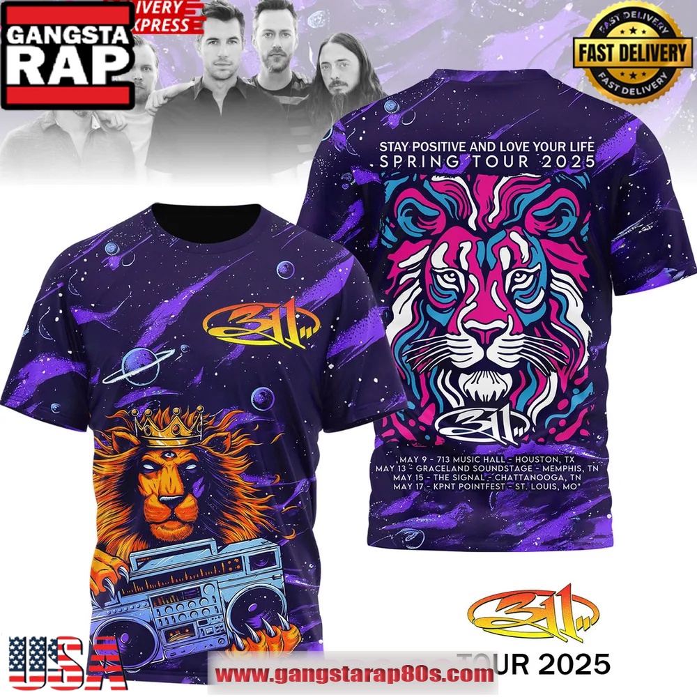 311 Spring Tour 2025 Special Unisex T Shirt