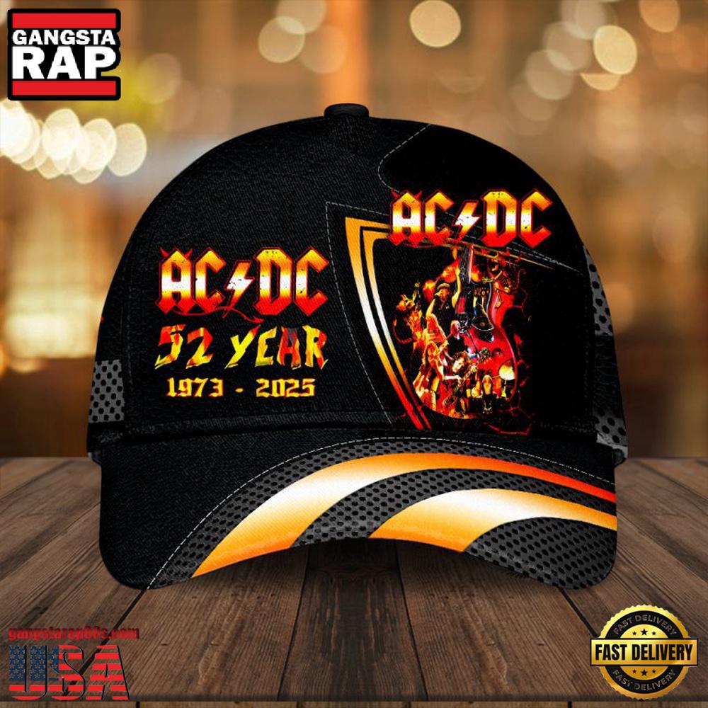 ACDC 52 Years Power Up North American Tour 2025 Classic Cap