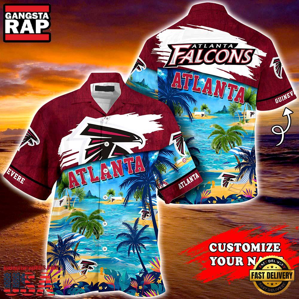 Atlanta Falcons NFL Personalized Hawaiian Shirt