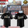 Baltimore Orioles Pride Night 2025 Black Baseball Jersey