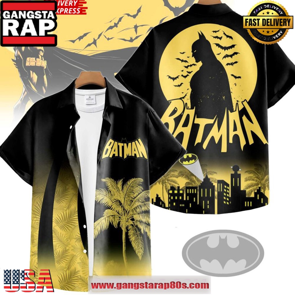 Batman Gotham Nights Special Edition Hawaiian Shirt
