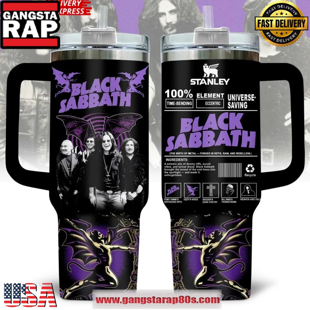 Black Sabbath Universe Saving Stanley Tumbler 40oz
