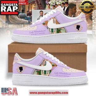 Bridgerton Lady Whistledown Society Papers Nike Air Force 1