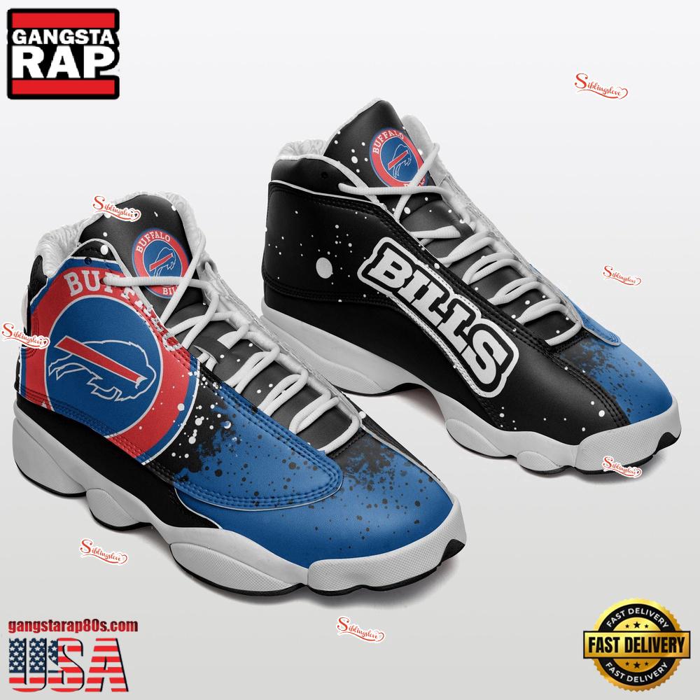 Buffalo Bills NFL Air Jordan 13 Shoes For Fans