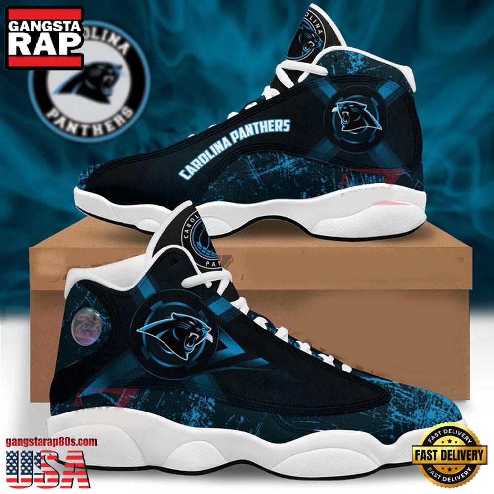 Carolina Panthers NFL Air Jordan 13 Shoes For Fans
