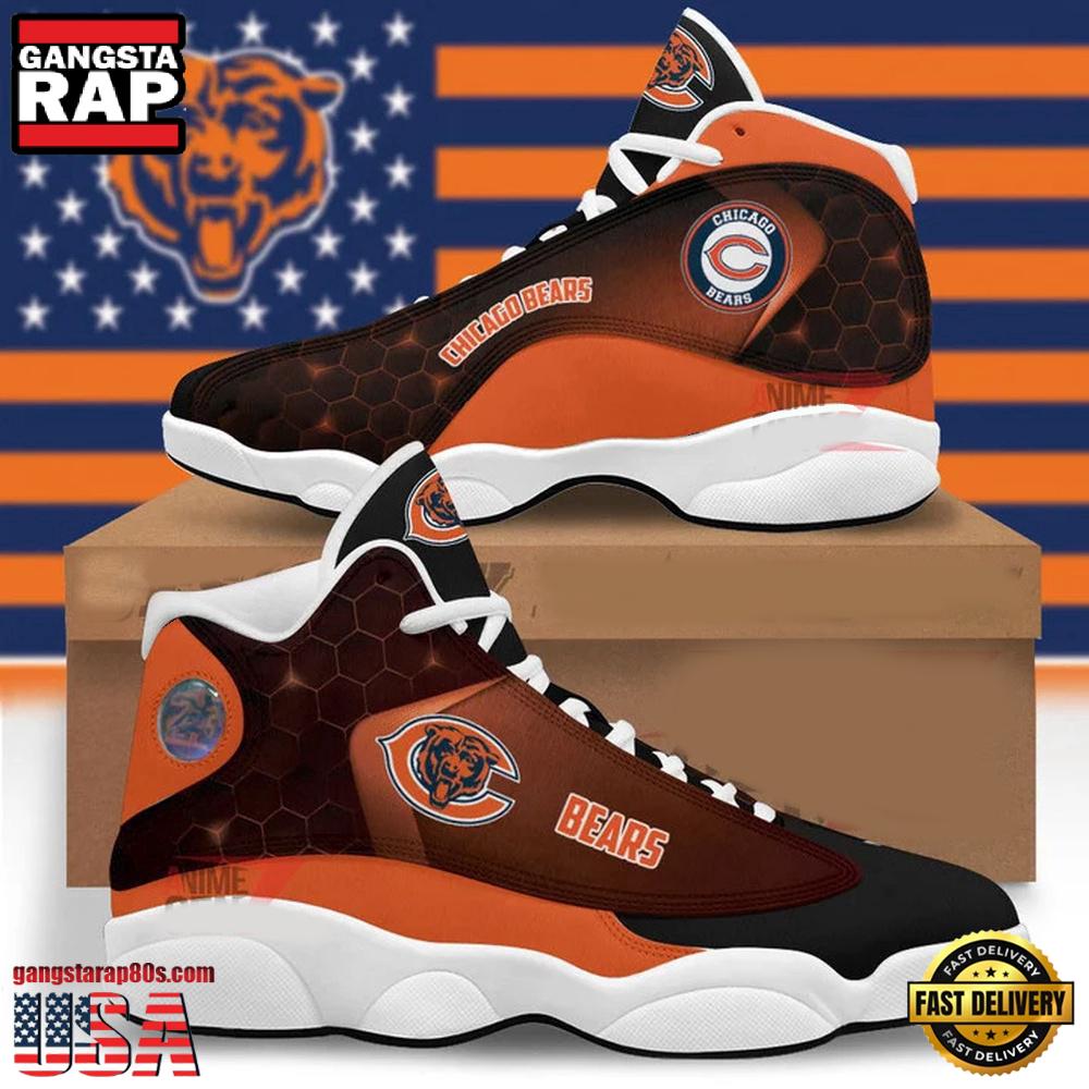 Chicago Bears NFL Air Jordan 13 Shoes Gift For Men Women