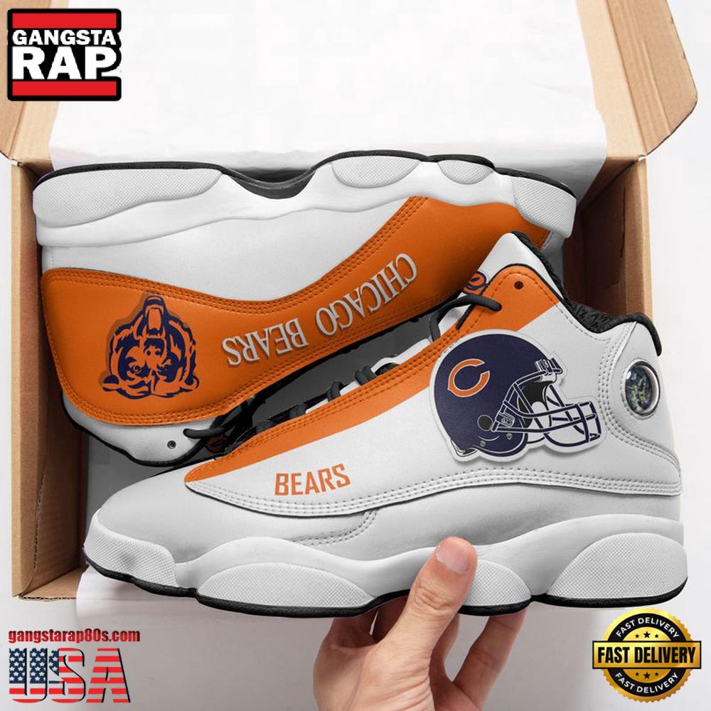 Chicago Bears Team NFL Air Jordan 13 Shoes