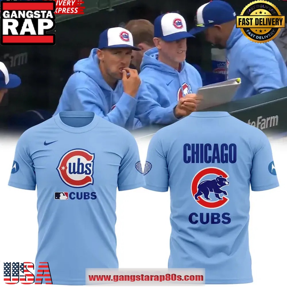 Chicago Cubs Light Blue 2nd Alternate Special Unisex T Shirt