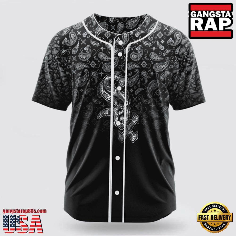 Chicago White Sox Paisley Pattern MLB Baseball Jersey