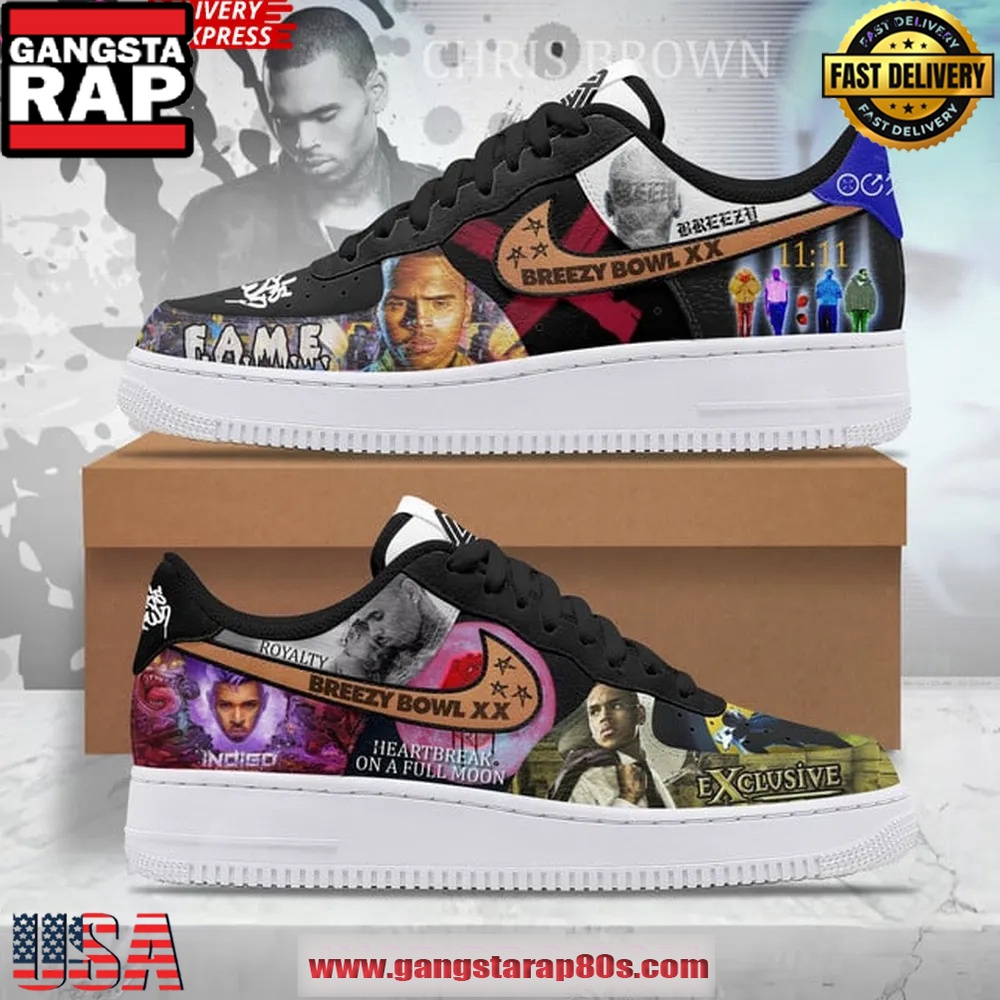 Chris Brown Breezy Bowl XX Legacy Nike Air Force 1