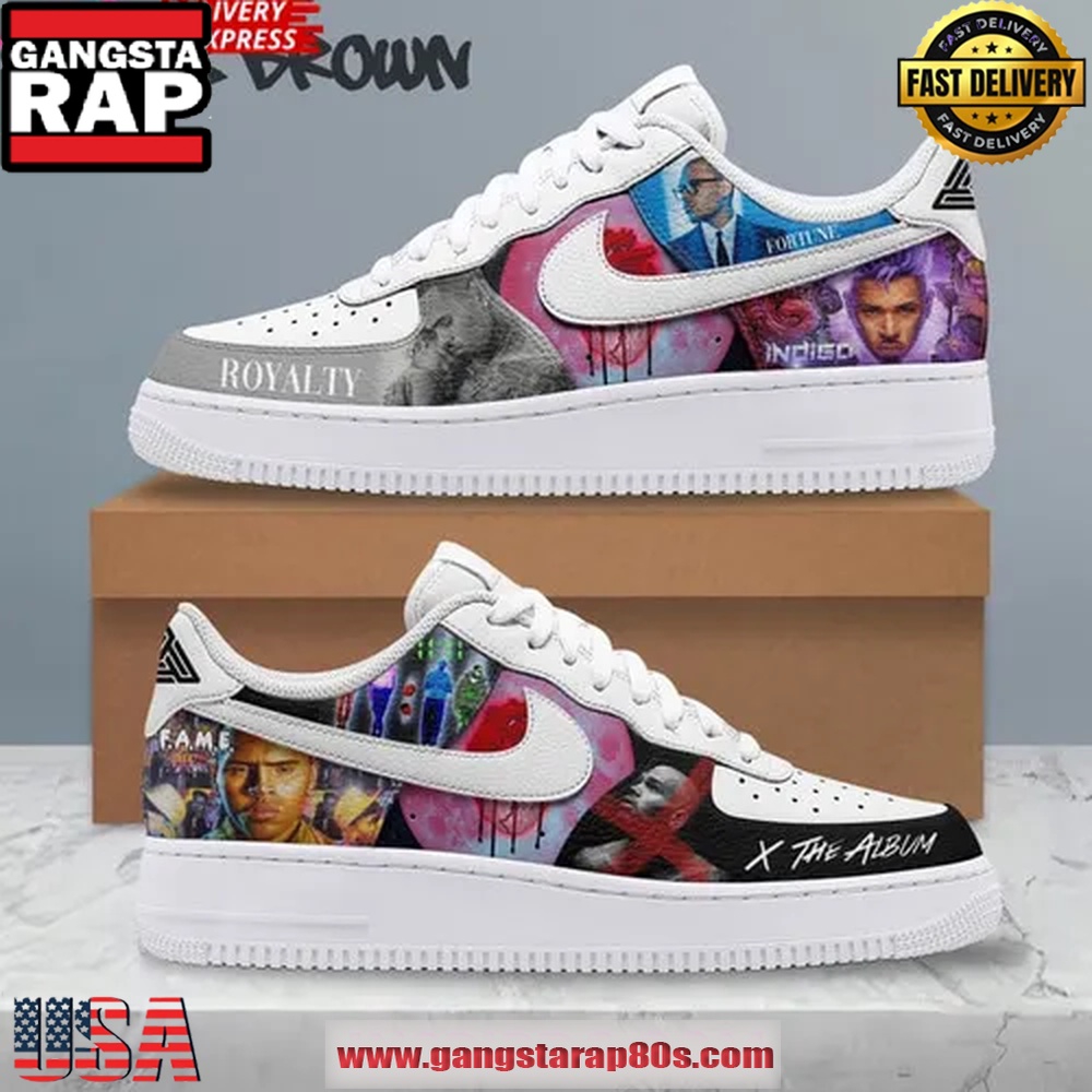 Chris Brown x The Album Limited Edition Nike Air Force 1