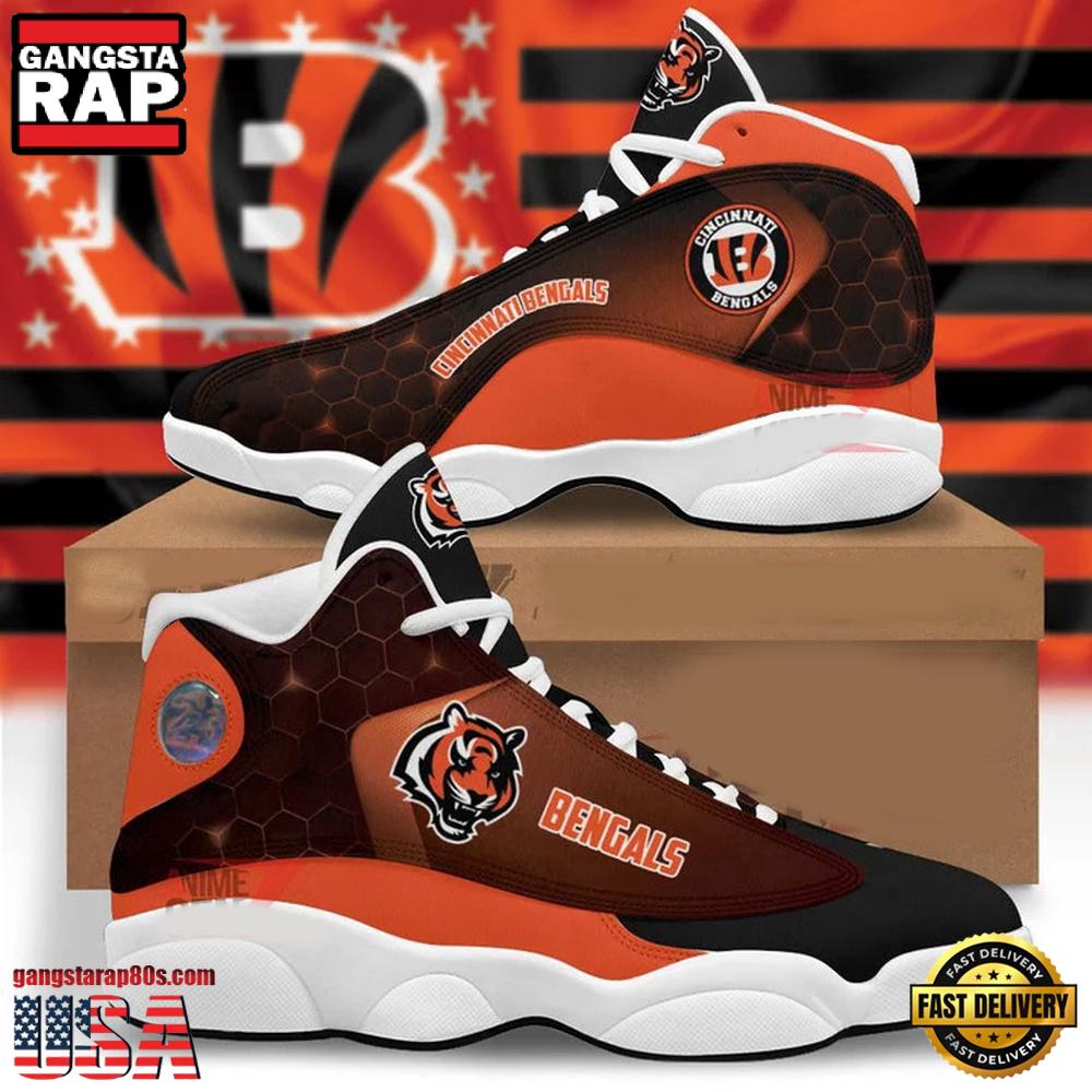Cincinnati Bengals NFL Air Jordan 13 Shoes Gift For Men Women