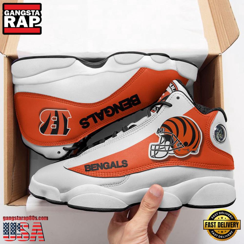 Cincinnati Bengals Team NFL Air Jordan 13 Shoes