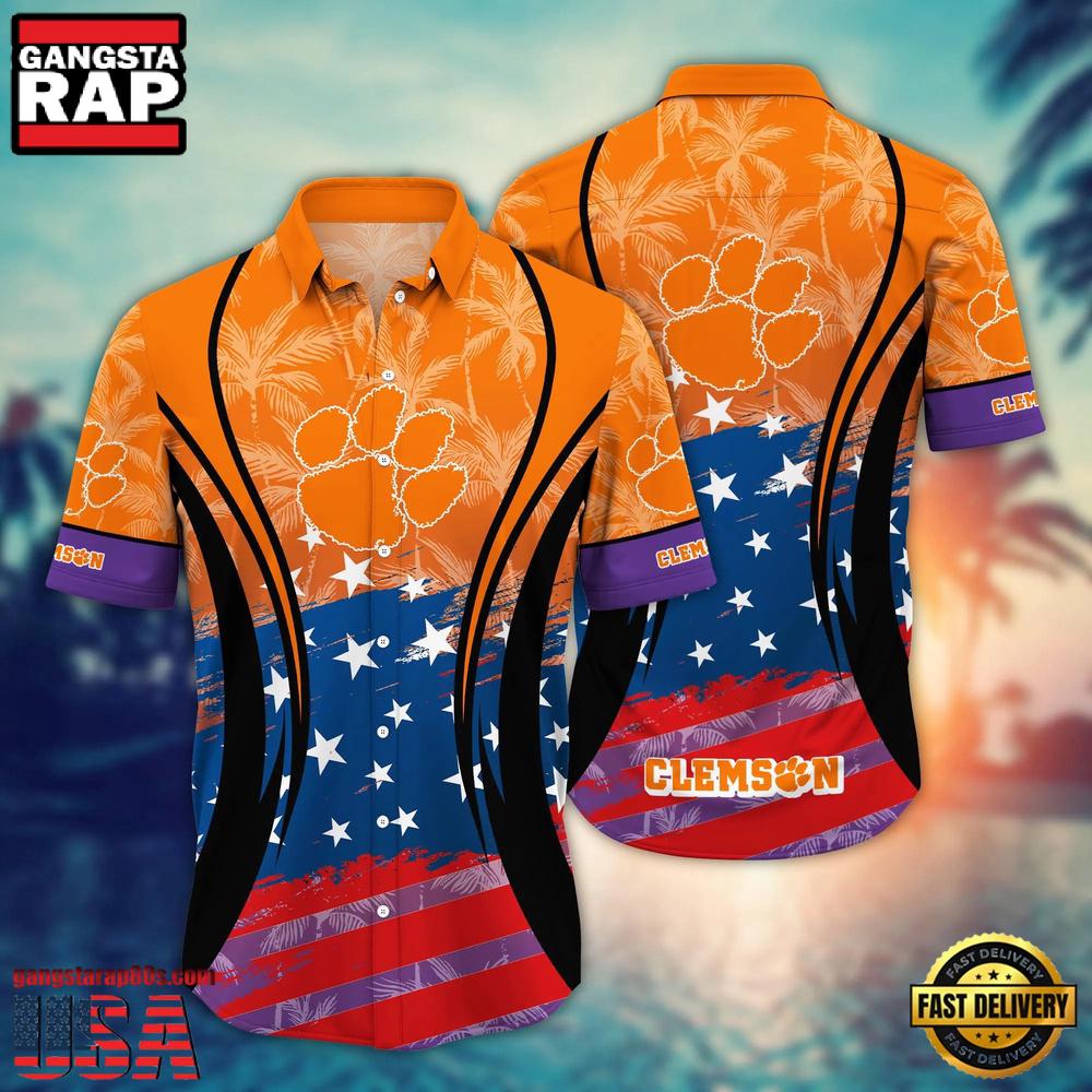 Clemson Tigers MLB Team Hawaiian Shirt Gift For Fans