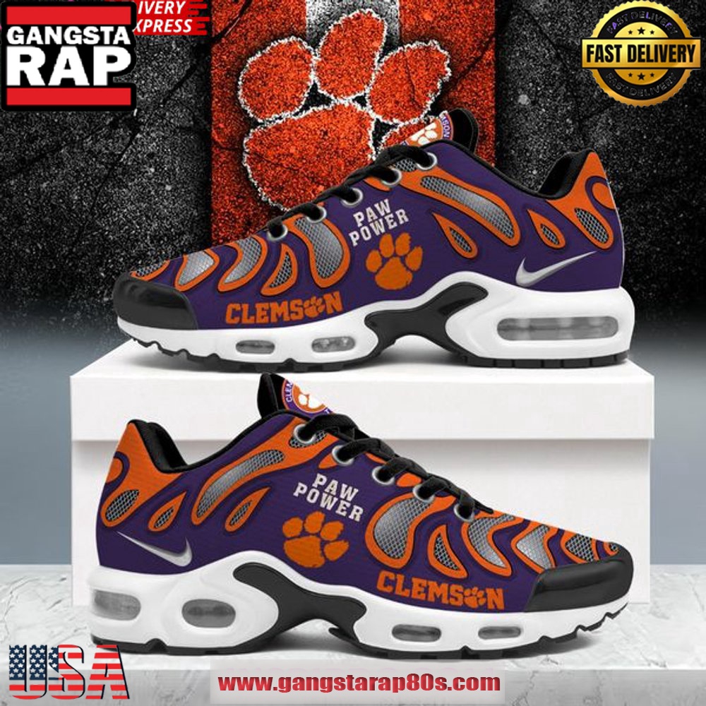 Clemson Tigers Paw Power Nike Air Max Plus
