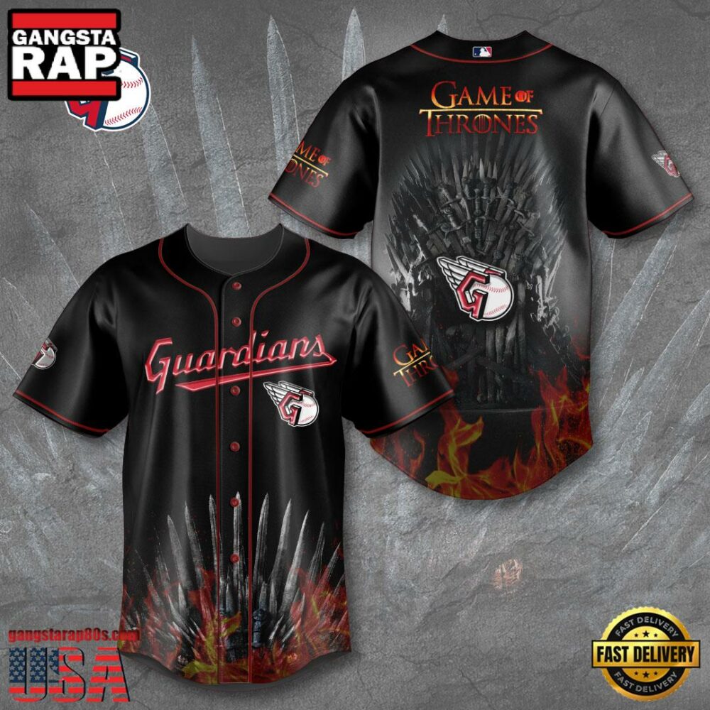 Cleveland Guardians x Game of Thrones Baseball Jersey