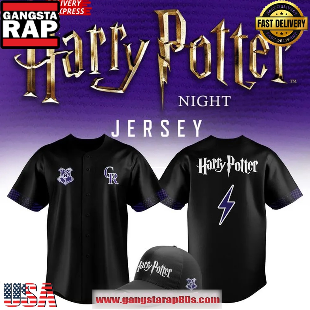 Colorado Rockies x Harry Potter Night 2025 Baseball Jersey