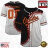 Custom Name And Number Baltimore Orioles MLB Baseball Jersey