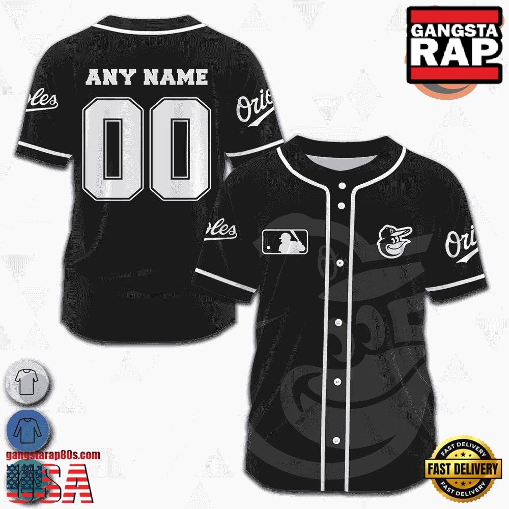 Custom Name And Number Baltimore Orioles MLB Team Baseball Jersey