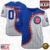 Custom Name And Number Chicago Cubs MLB Baseball Jersey