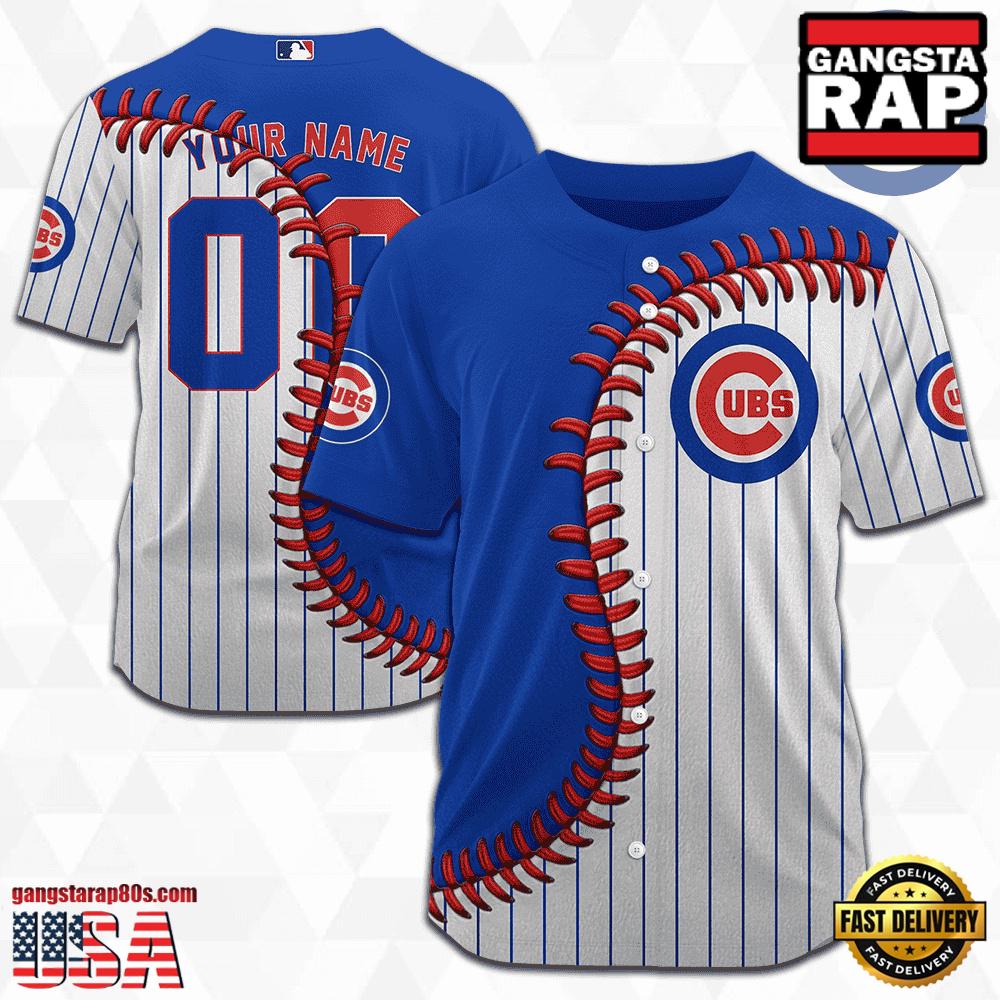 MLB Custom Name Number Chicago Cubs Baseball Jersey MLB Custom Name Number Chicago Cubs Baseball Jersey