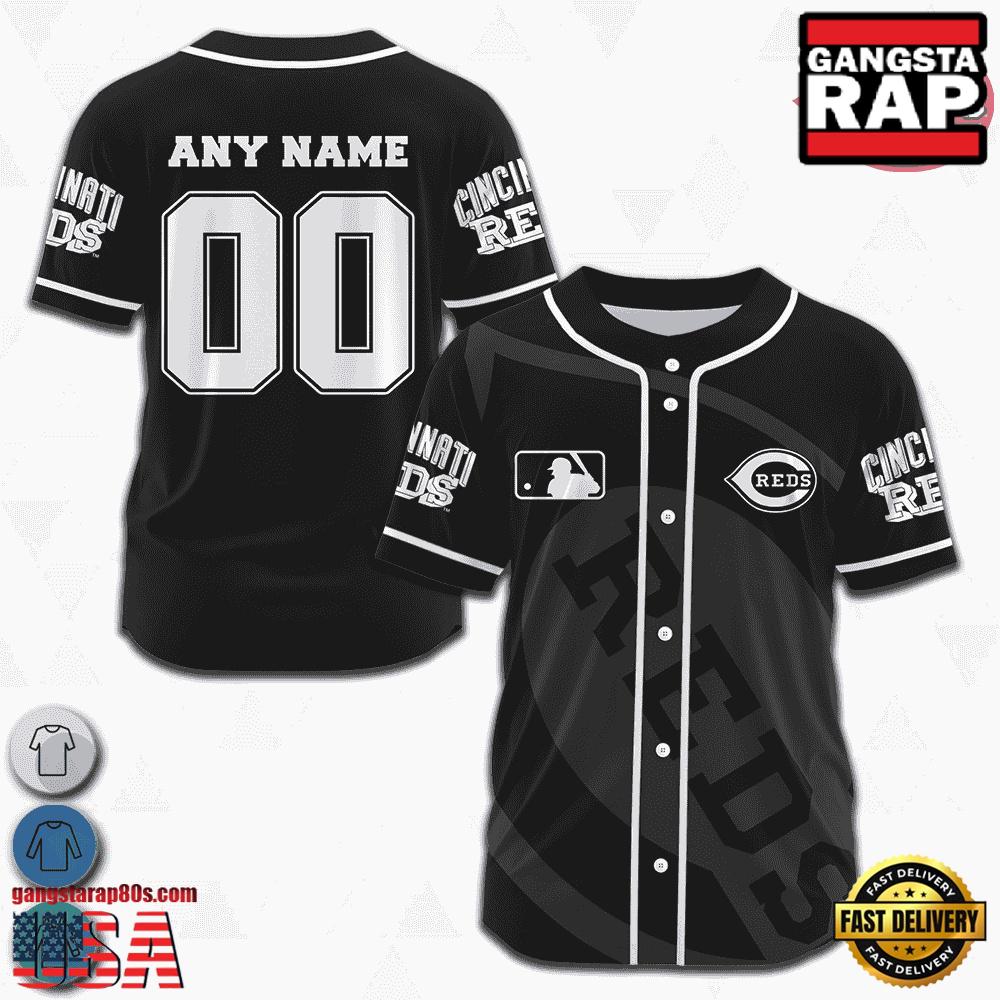 Custom Name And Number Cincinnati Reds MLB Team Baseball Jersey