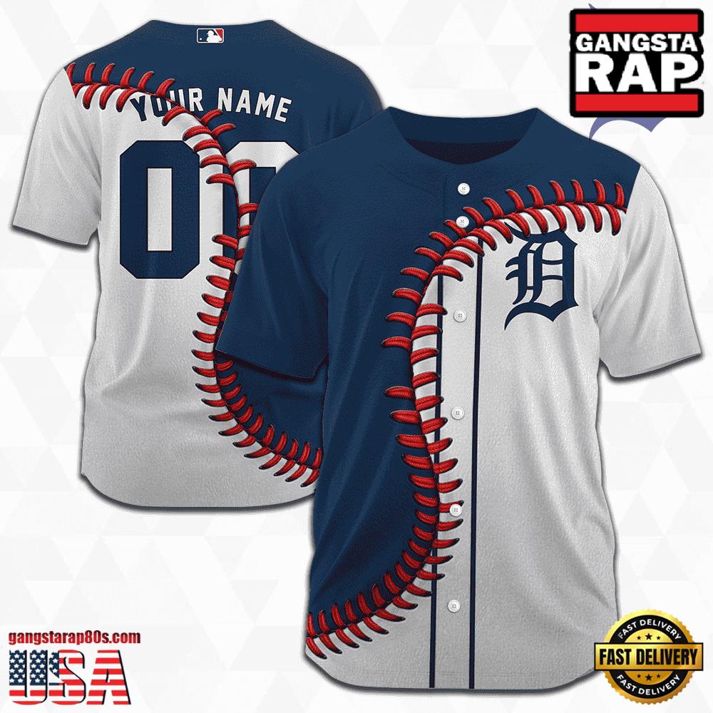 MLB Custom Name Number Detroit Tigers Baseball Jersey MLB Custom Name Number Detroit Tigers Baseball Jersey