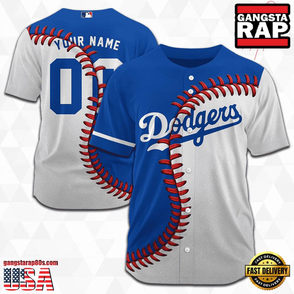 MLB Custom Name Number Los Angeles Dodgers Baseball Jersey MLB Custom Name Number Los Angeles Dodgers Baseball Jersey