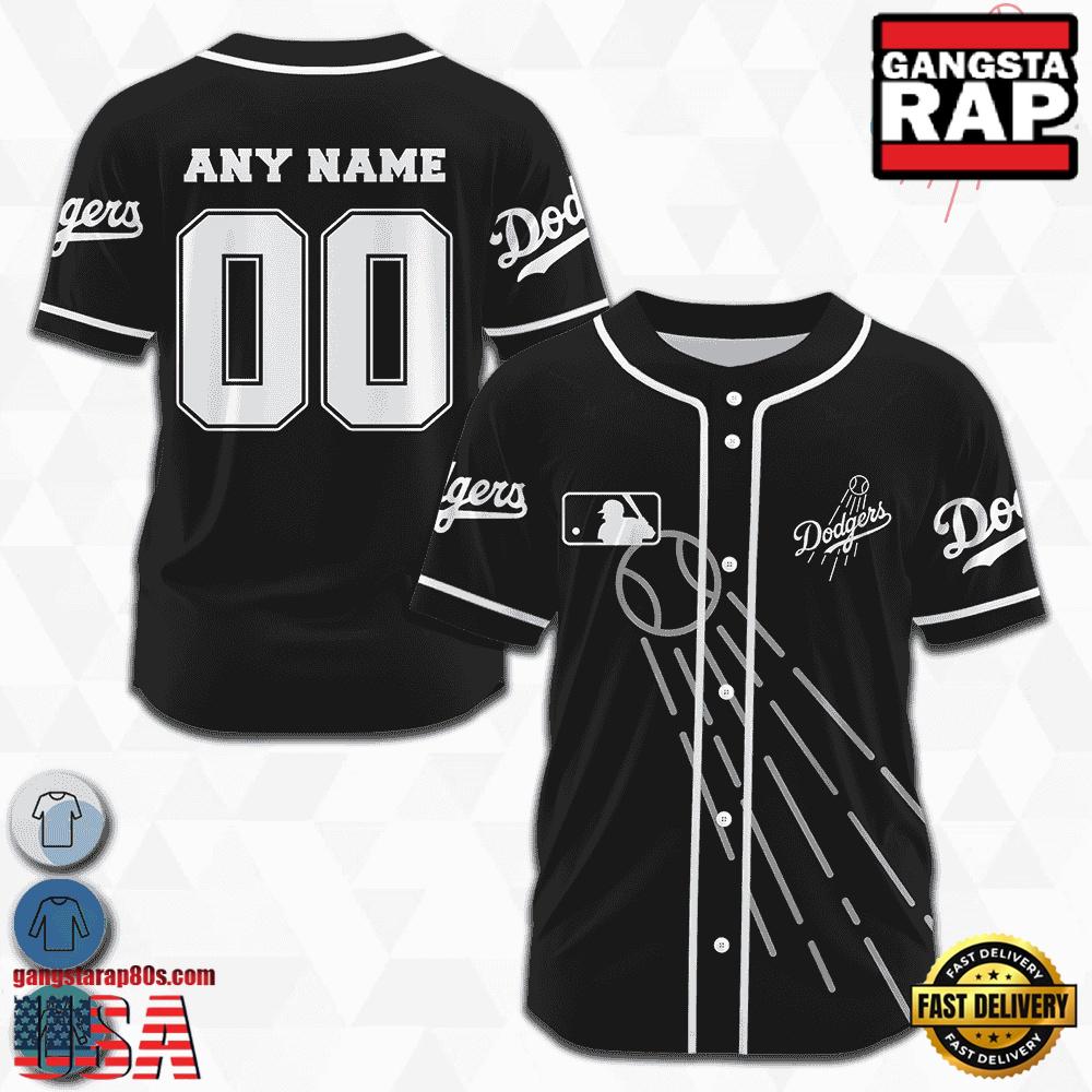 Custom Name And Number Los Angeles Dodgers MLB Team Baseball Jersey