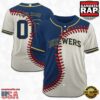 MLB Custom Name Number Milwaukee Brewers Baseball Jersey 2 Custom Name And Number Milwaukee Brewers MLB Baseball Jersey
