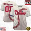 Custom Name And Number Philadelphia Phillies MLB Baseball Jersey