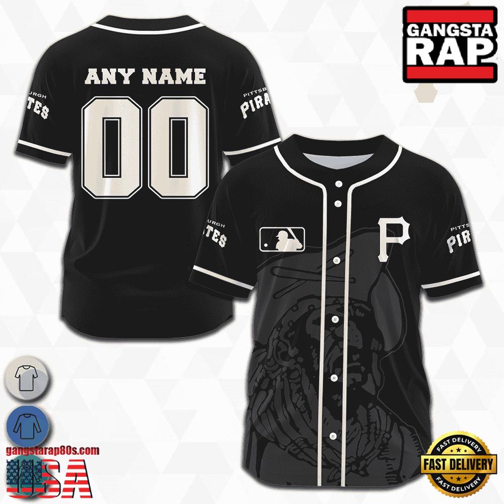 Custom Name And Number Pittsburgh Pirates MLB Team Baseball Jersey