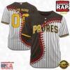 Custom Name And Number San Diego Padres MLB Baseball Jersey