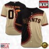 MLB Custom Name Number San Francisco Giants Baseball Jersey 3 Custom Name And Number San Francisco Giants MLB Baseball Jersey