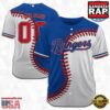 Custom Name And Number Texas Rangers MLB Baseball Jersey