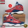 Custom Name New England Patriots NFL Air Jordan 13 For Men Women