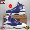 NFL Custom Name New York Giants New Design Air Jordan 13 Running Sneakers For Men Women 3 Custom Name New York Giants NFL Air Jordan 13 For Men Women