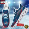 Custom Name NHL Colorado Avalanche Team Max Soul Shoes