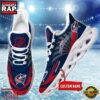 Custom Name NHL Columbus Blue Jackets Team Max Soul Shoes