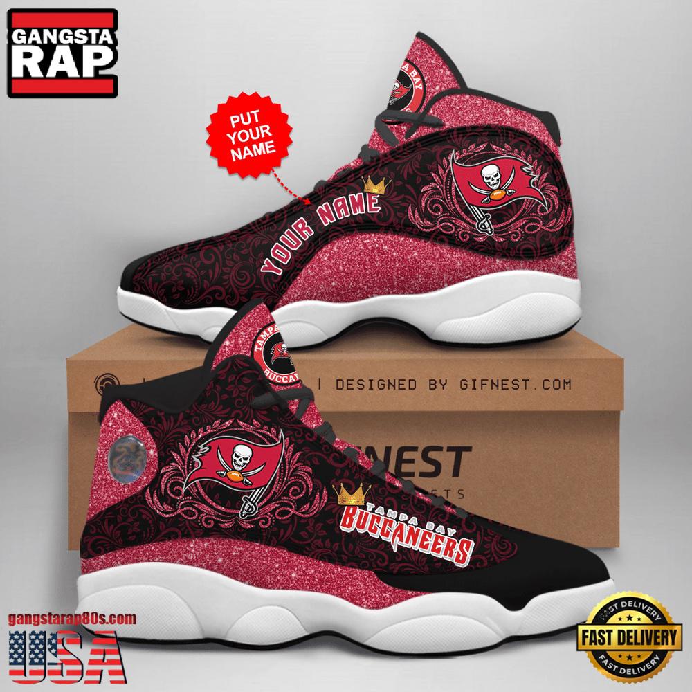 Custom Name Tampa Bay Buccaneers NFL Air Jordan 13 For Men Women