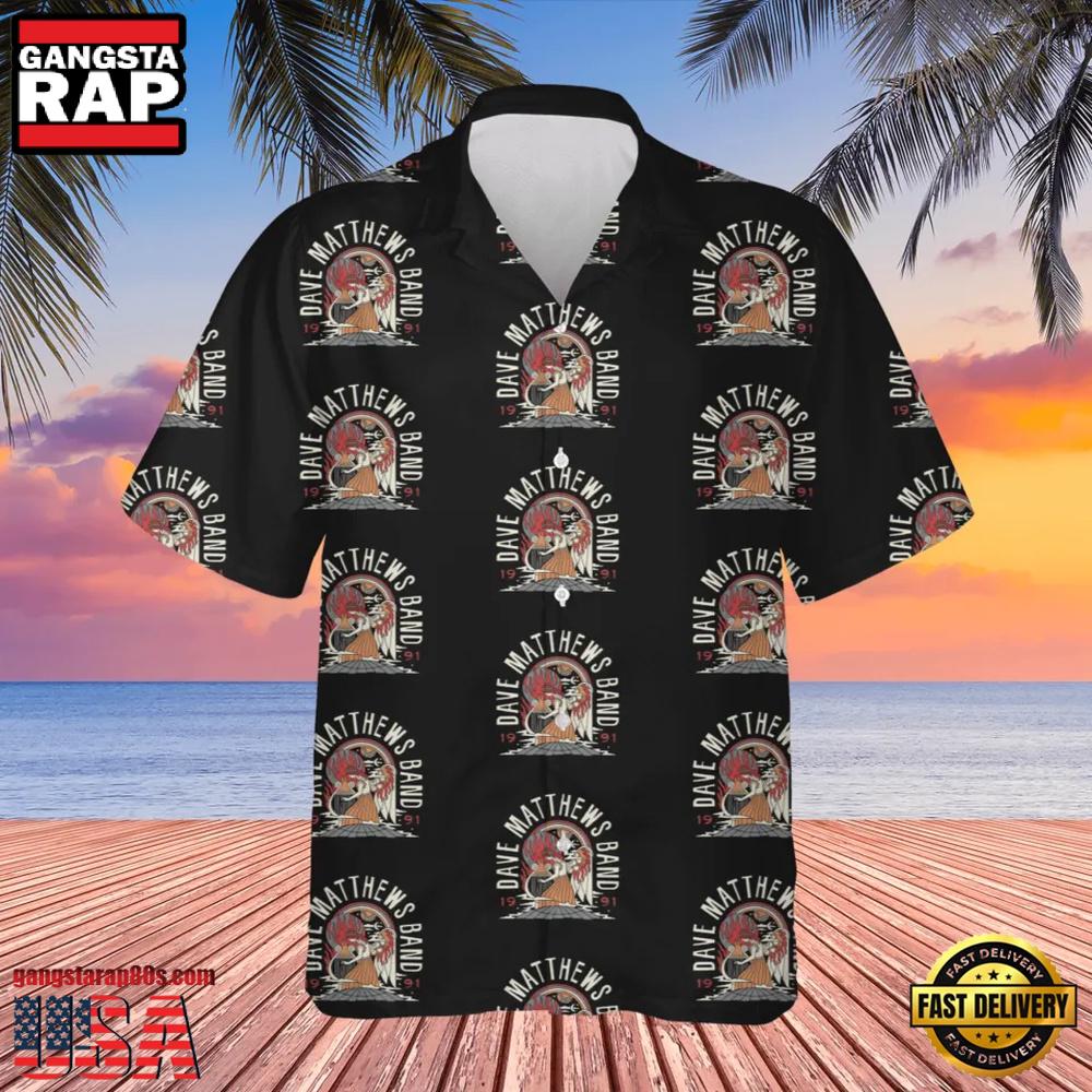 Dave Matthews Band Music Summer Hawaiian Shirt