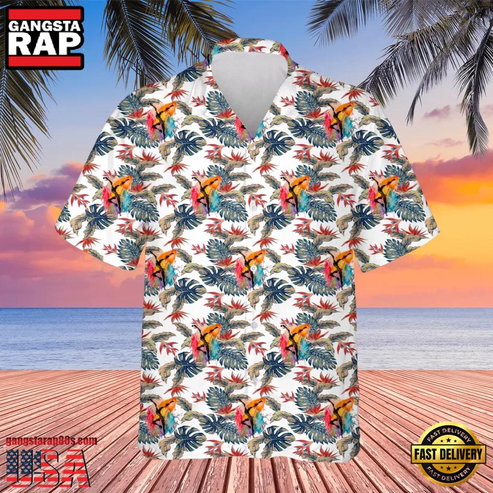 Dave Matthews Band Water Color Summer Hawaiian Shirt