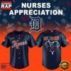 Detroit Tigers Nurses Appreciation Navy BlueBaseball Jersey Shirt 3 Detroit Tigers Nurses Appreciation Navy Blue Jersey Shirt