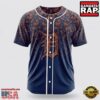 Detroit Tigers Paisley Pattern MLB Baseball Jersey