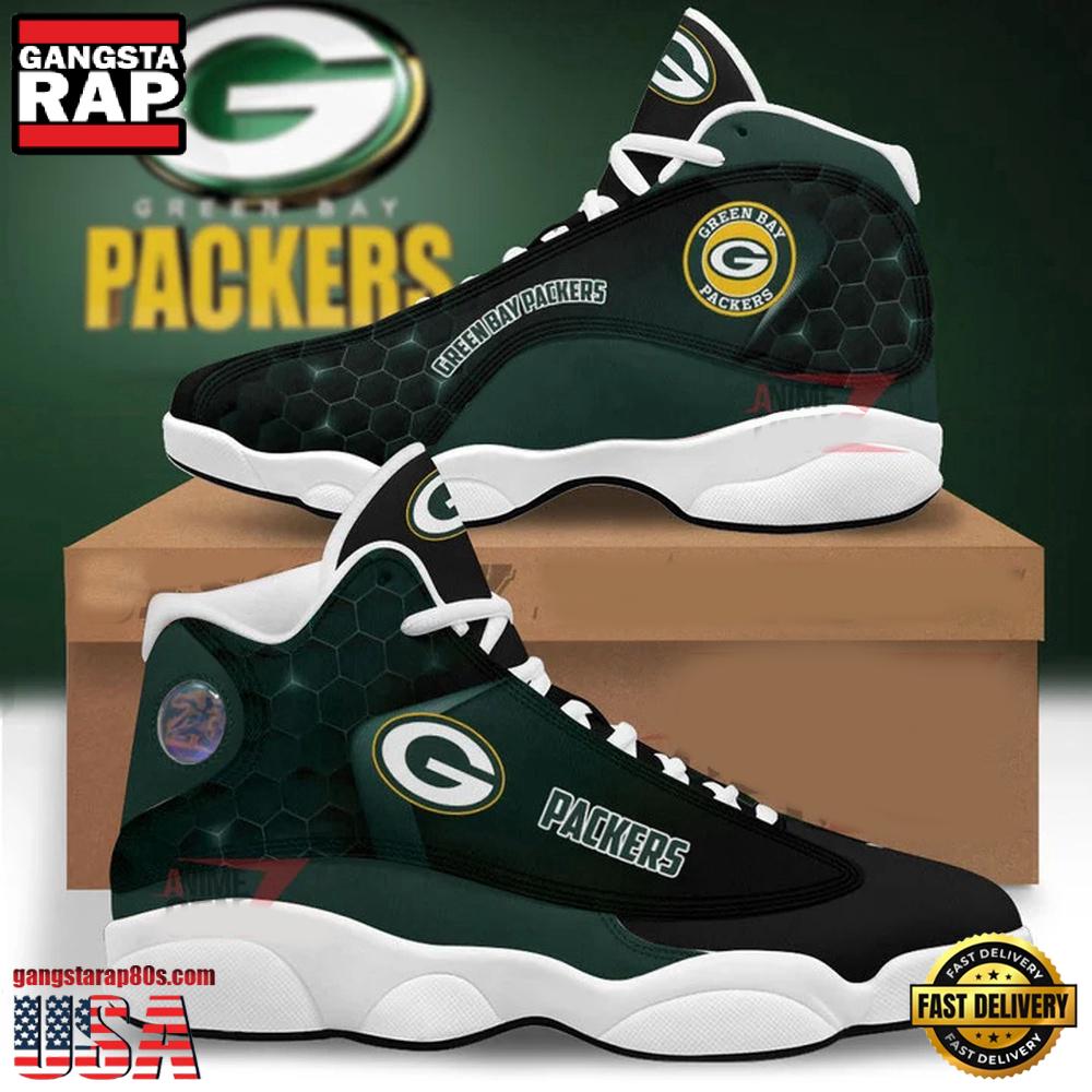 Green Bay Packers NFL Air Jordan 13 Shoes Gift For Men Women