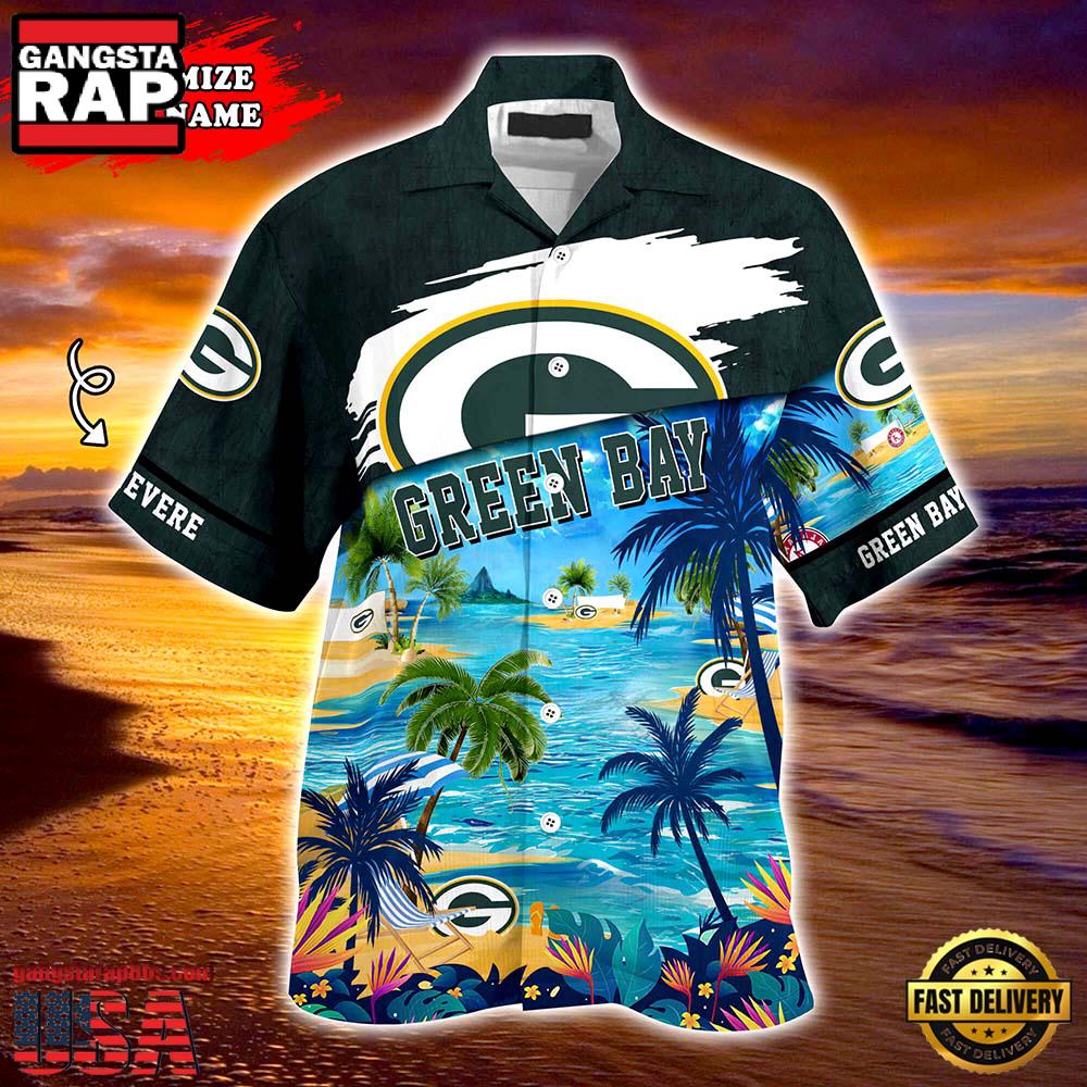 Green Bay Packers NFL Personalized Hawaiian Shirt