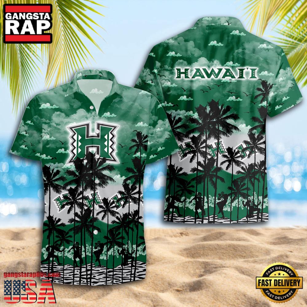 Hawaii Rainbow Warriors Style Hot Summer Aloha Hawaiian Shirt Hawaii Rainbow Warriors Style Hot Summer Aloha Hawaiian Shirt