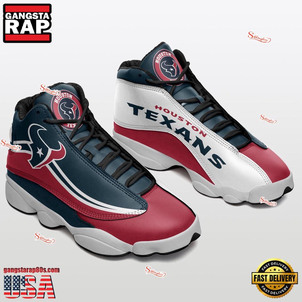 Houston Texans NFL Air Jordan 13 Shoes For Fans