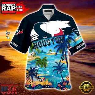 Houston Texans NFL Personalized Hawaiian Shirt