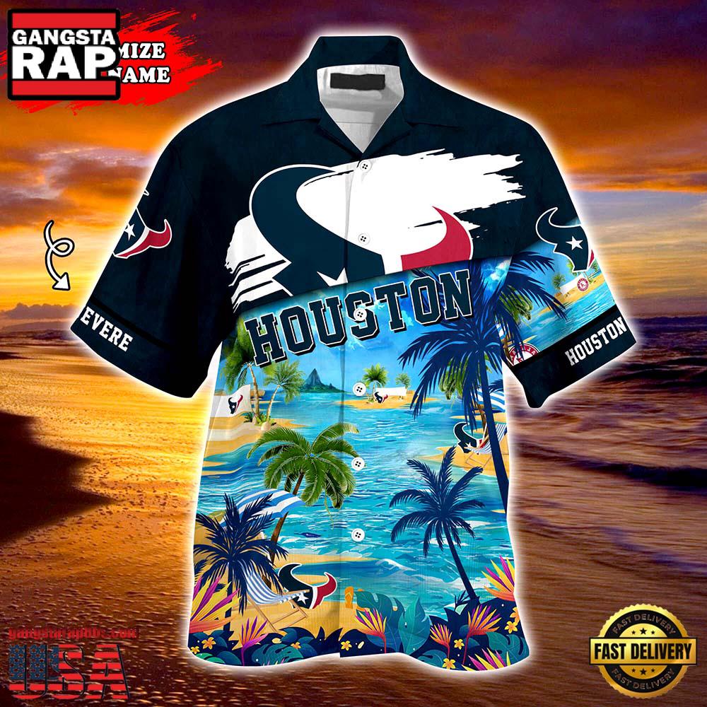 Houston Texans NFL Personalized Hawaiian Shirt